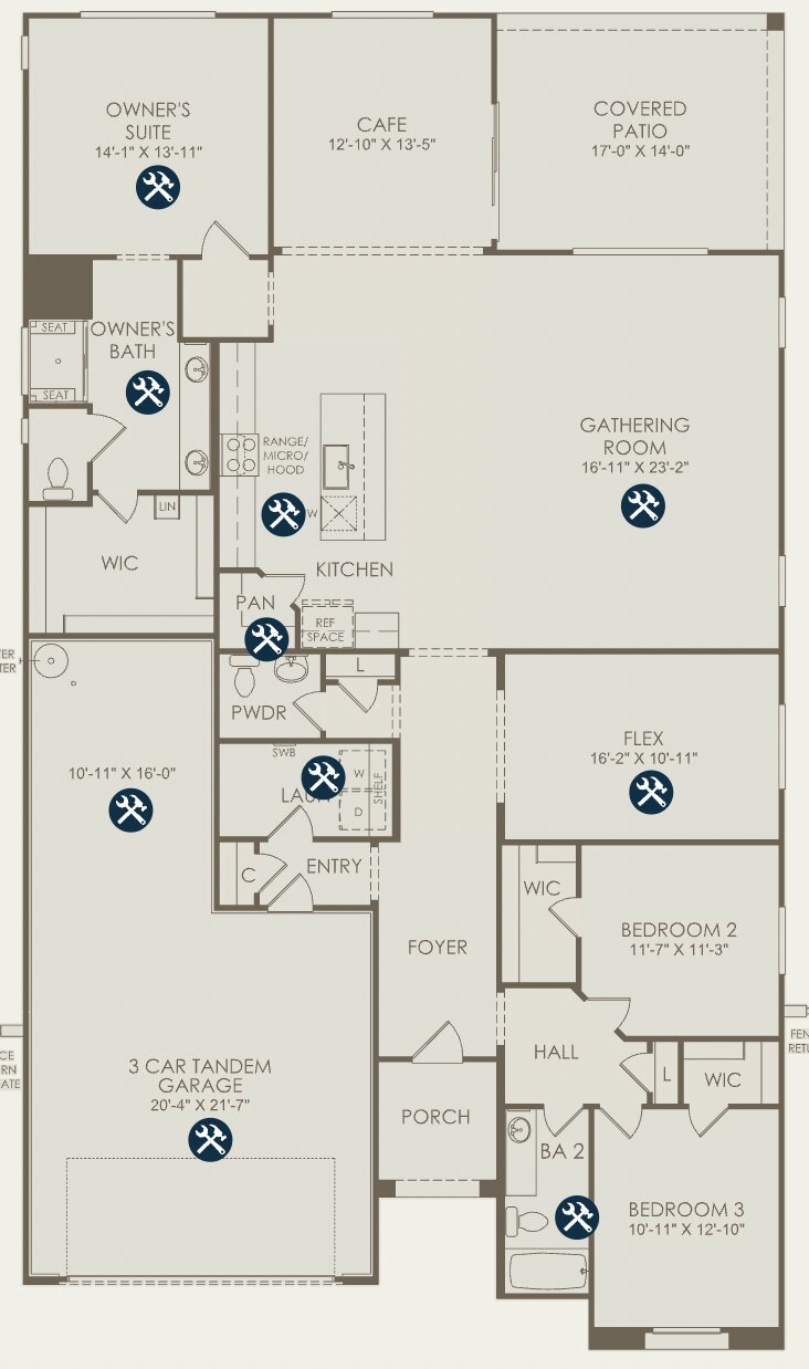 Parklane Floor 1 Plan