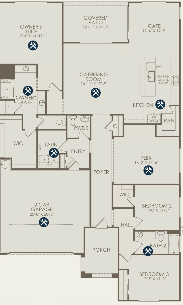 Verona Floor 1 Plan