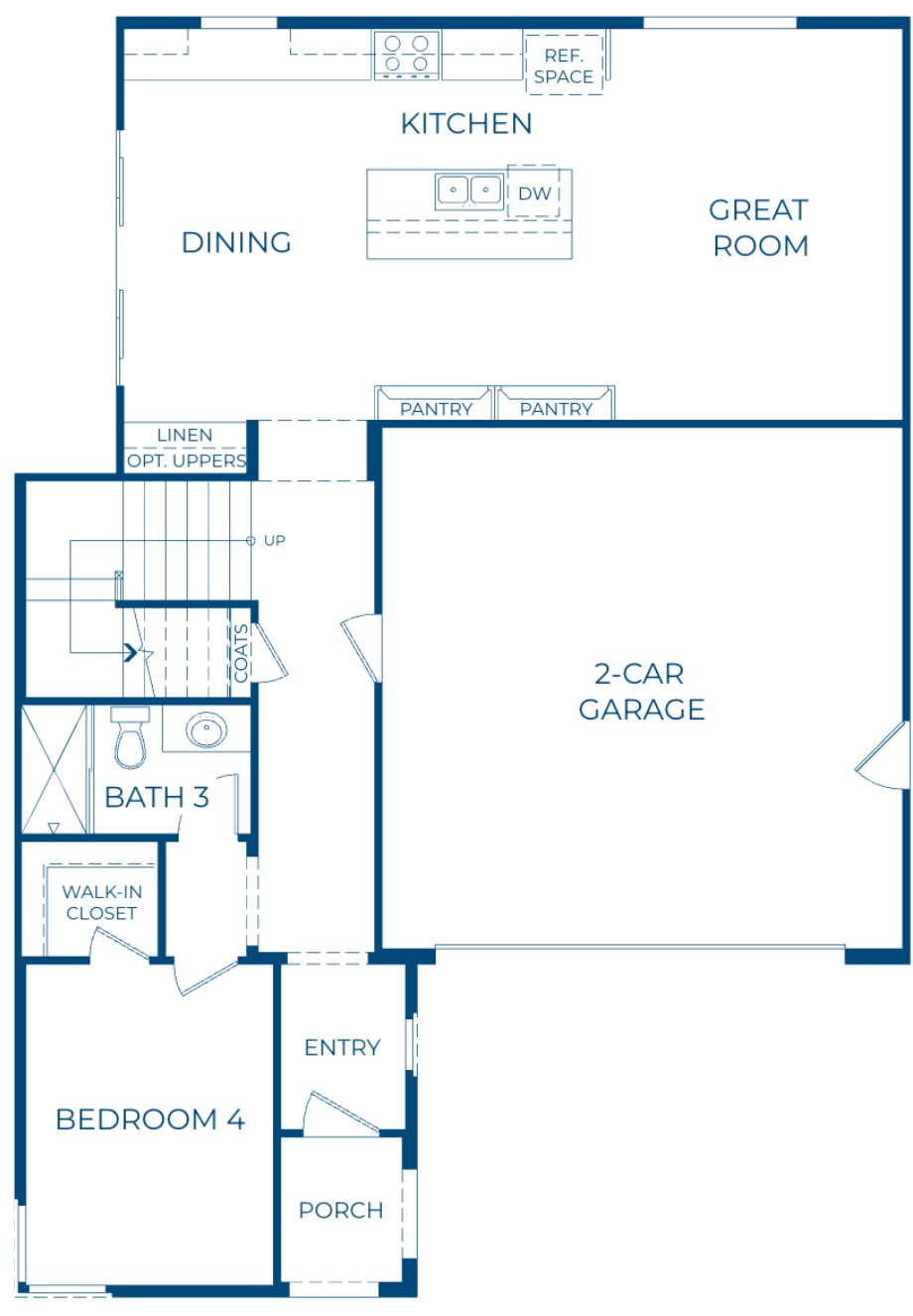 Plan Three Floor 1 Plan
