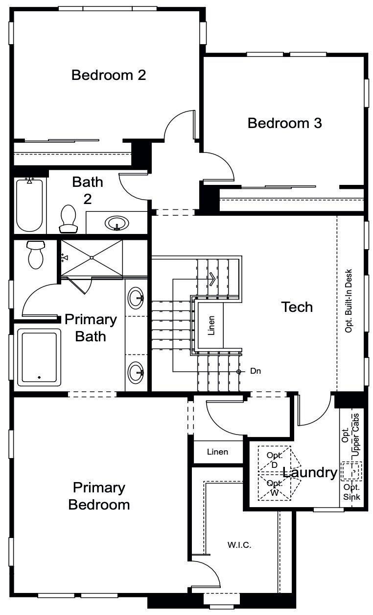 Plan 1 Floor 2 Plan