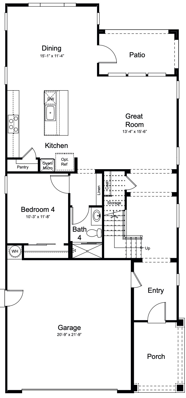 Plan 3 Floor 1 Plan