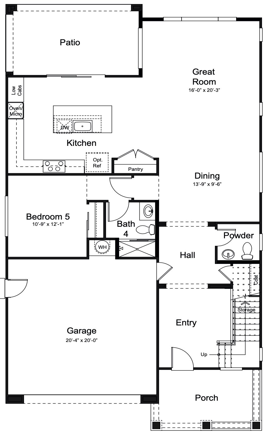 Plan 4 Floor 1 Plan