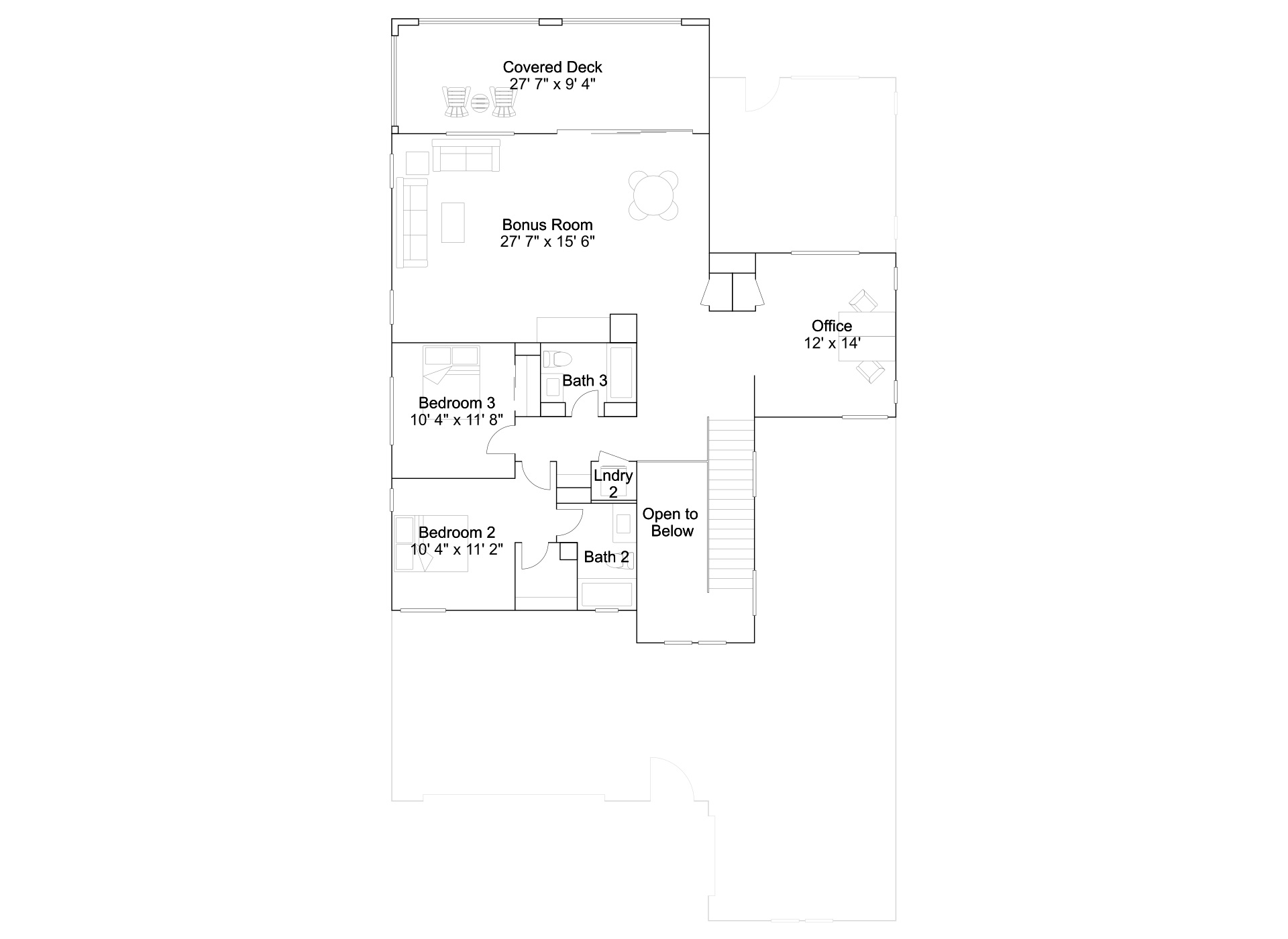 Residence One at Canyons Floor 2 Plan