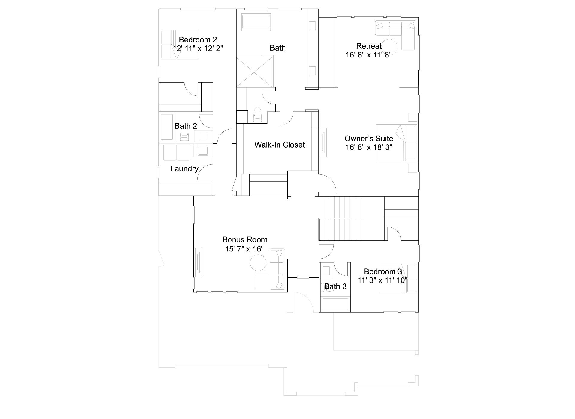Residence Two at Canyons Floor 2 Plan